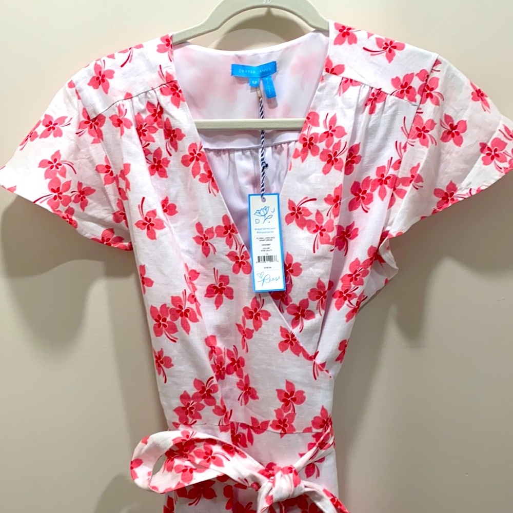 Draper James wrap dress NWT